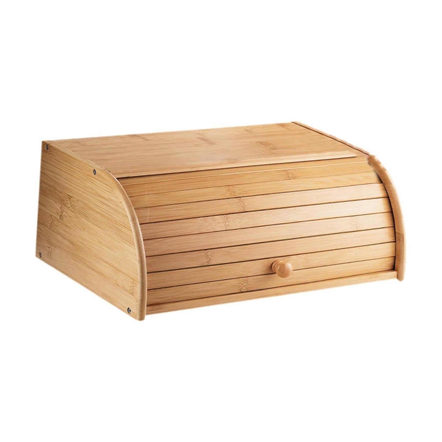 Grande Boîte à Pain Bambou Naturel & Format XL 40,5 cm
