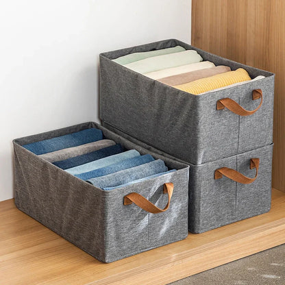 Pack de 4 Boîtes de Rangement pour Vêtements
