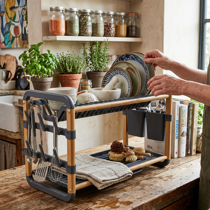 Égouttoir de cuisine Design minimaliste I Anti-Rouille & Durable