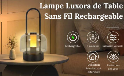 Lampe Luxora Rechargeable & Tactile